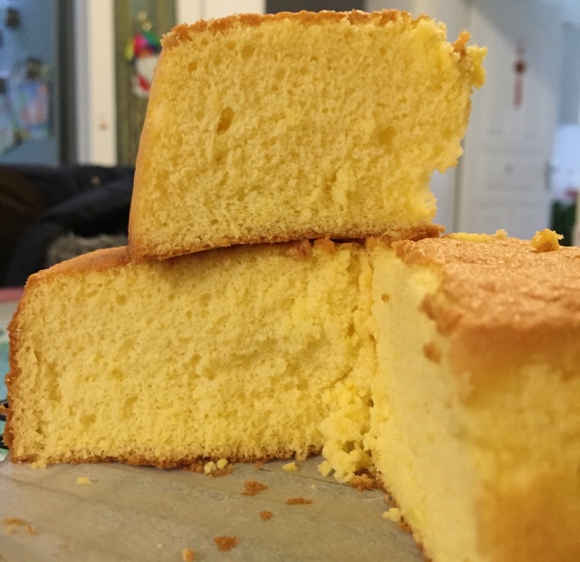 无油海绵蛋糕（新手易记易学 全蛋法 奶油蛋糕胚）