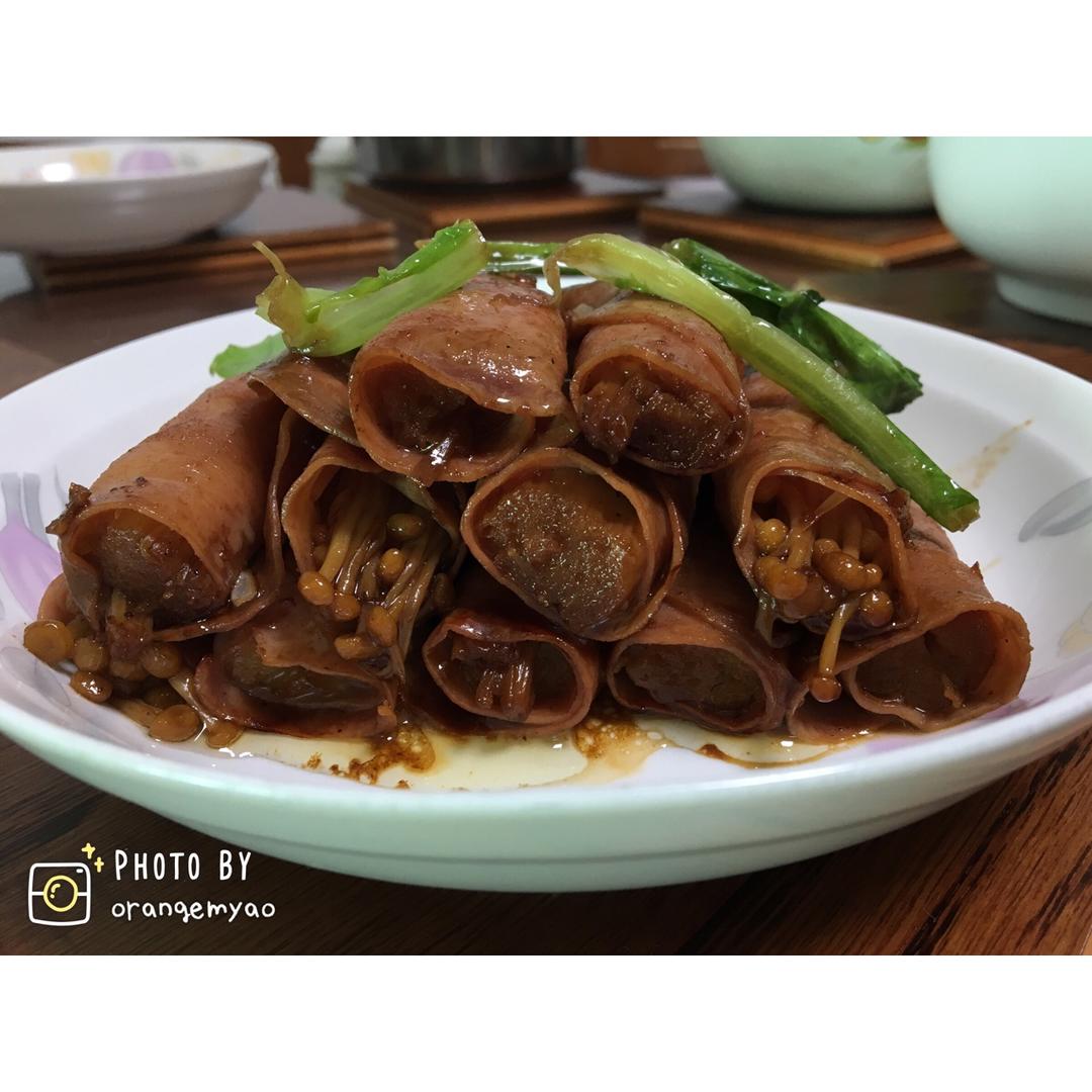 金针菇培根卷