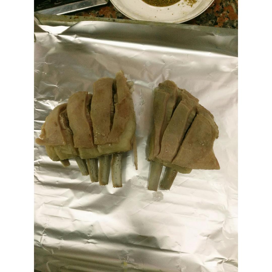 烤箱烤羊排