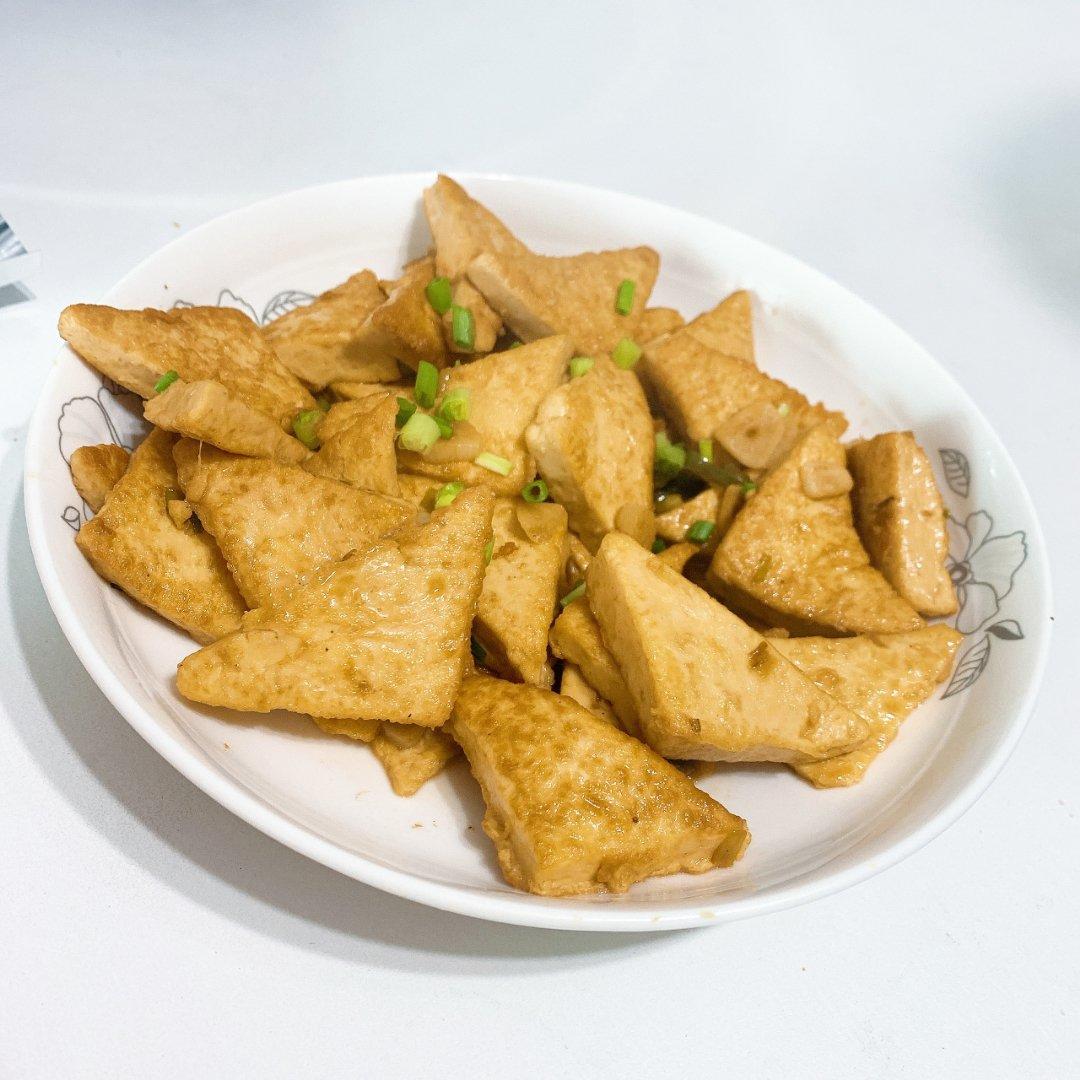 焖煎豆腐