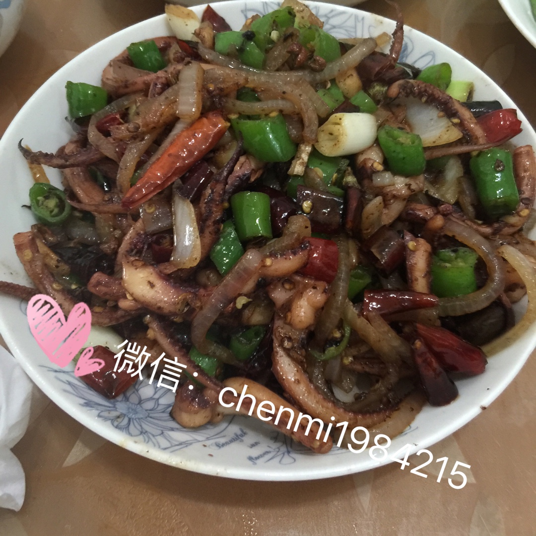 爆炒鱿鱼
