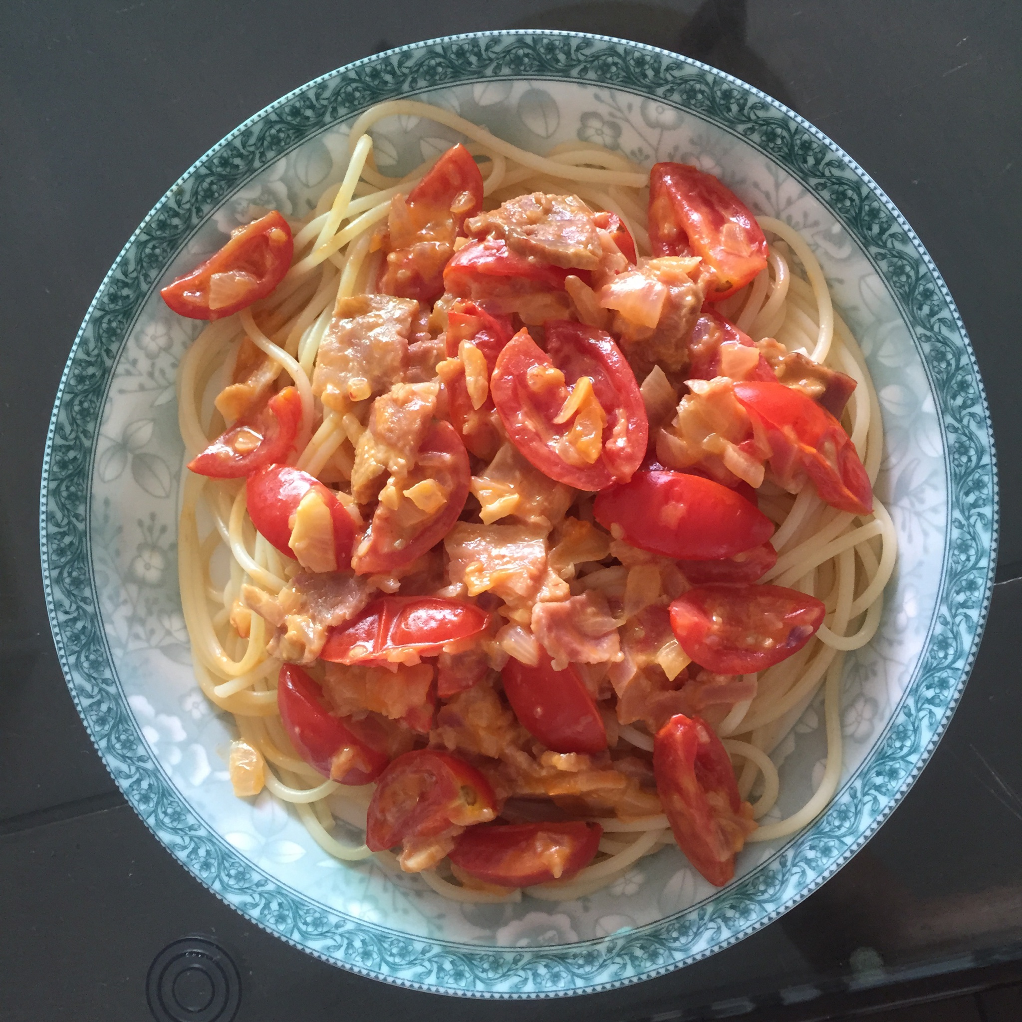 培根番茄意大利面