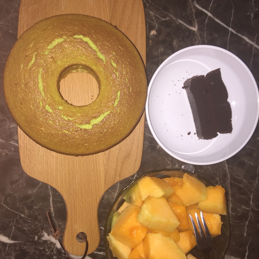 菠菜泥版酸奶无油戚风