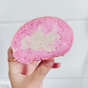 🌹玫瑰蜜桃冰面包的做法 步骤21