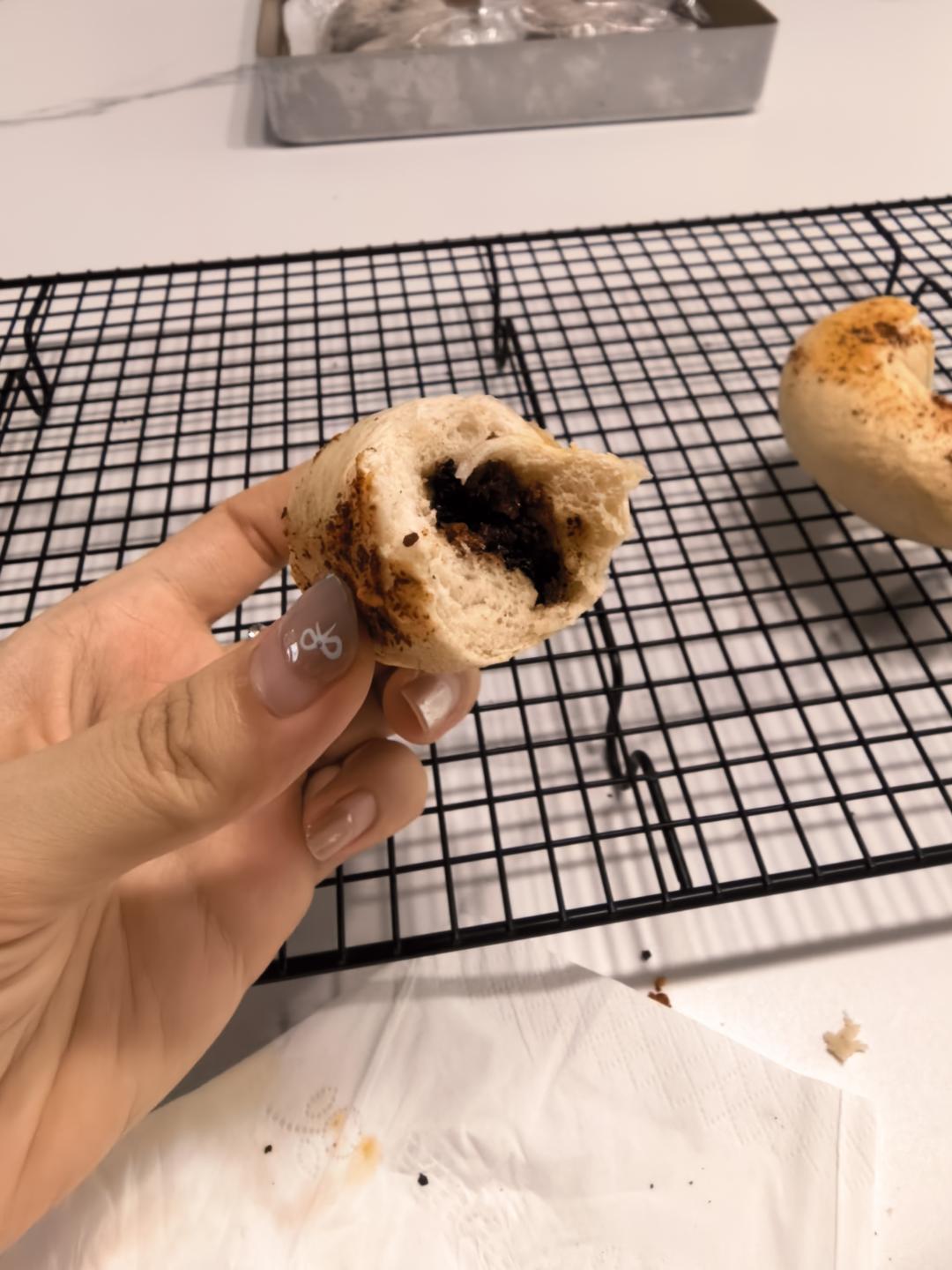 🥯全麦麻辣香肠贝果｜快手易做｜无需手套膜｜无需长时间发酵