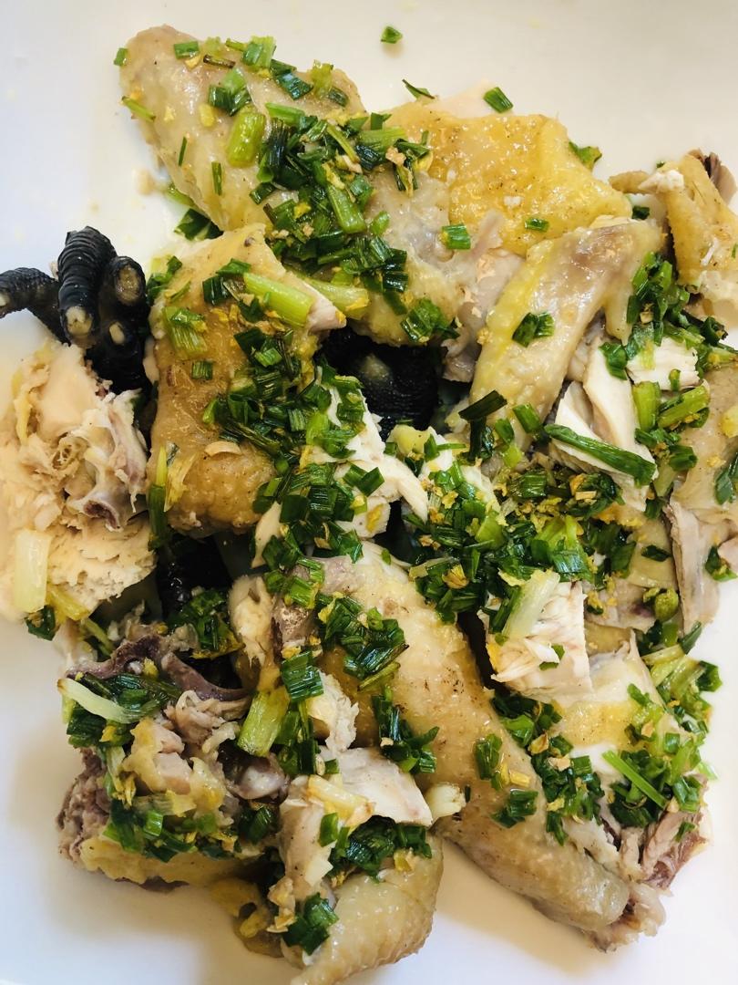 葱油鸡（详细版.吃了忘不了的美味）