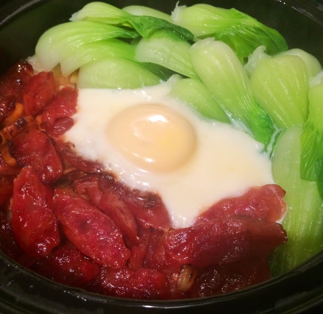 腊肠煲仔饭