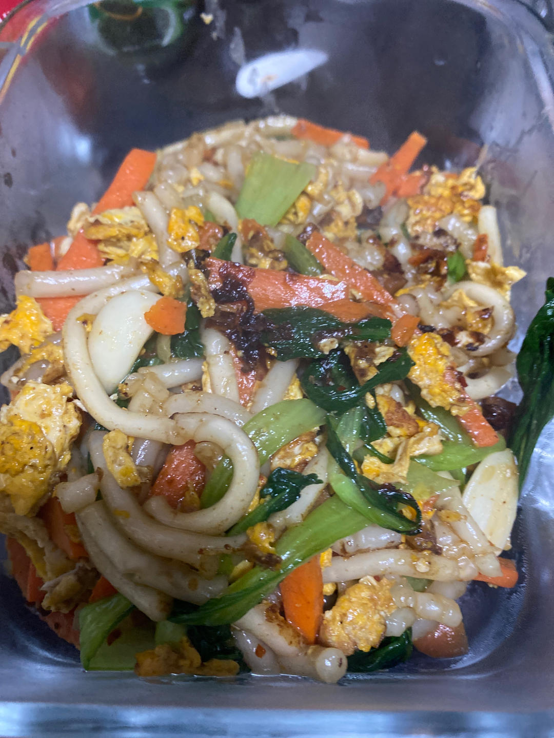 超级简单的-土豆粉黄瓜鸡蛋胡萝卜