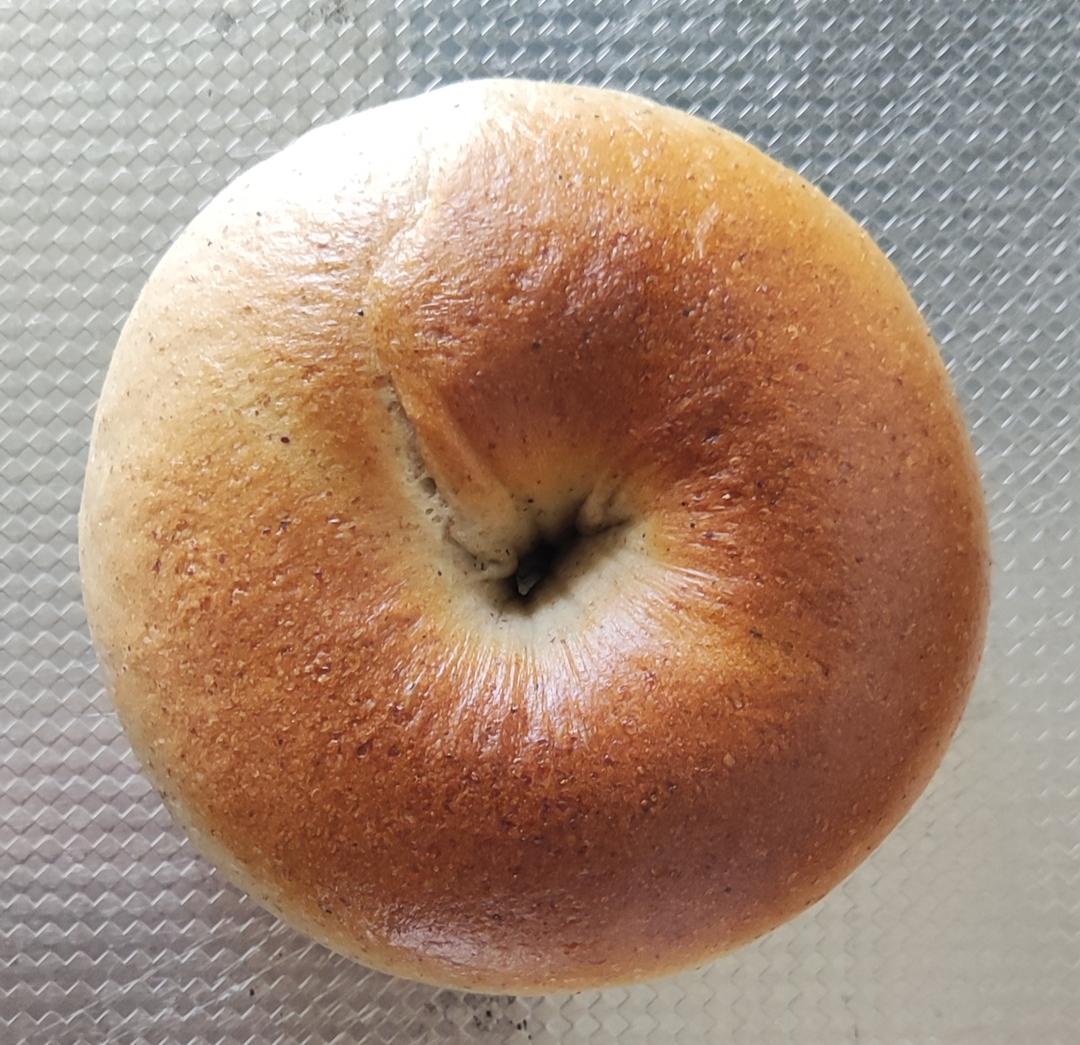 天然酵种芝麻粉栗子泥贝果