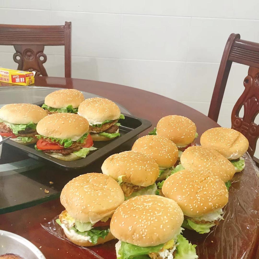 汉堡（基础汉堡胚做法）