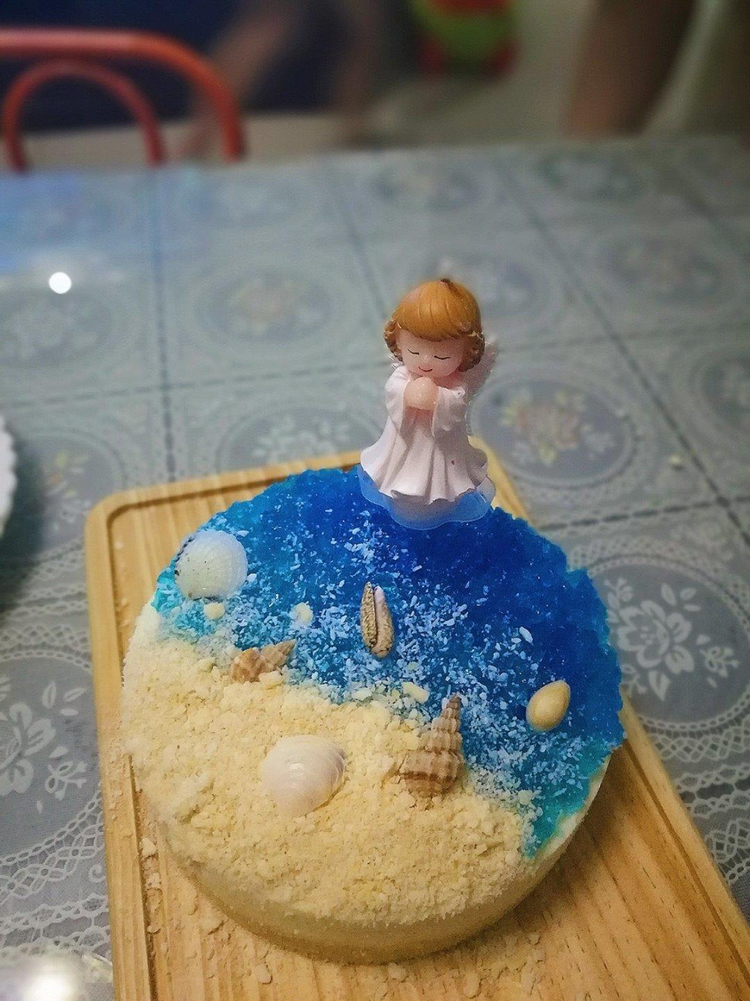 海洋酸奶慕斯蛋糕