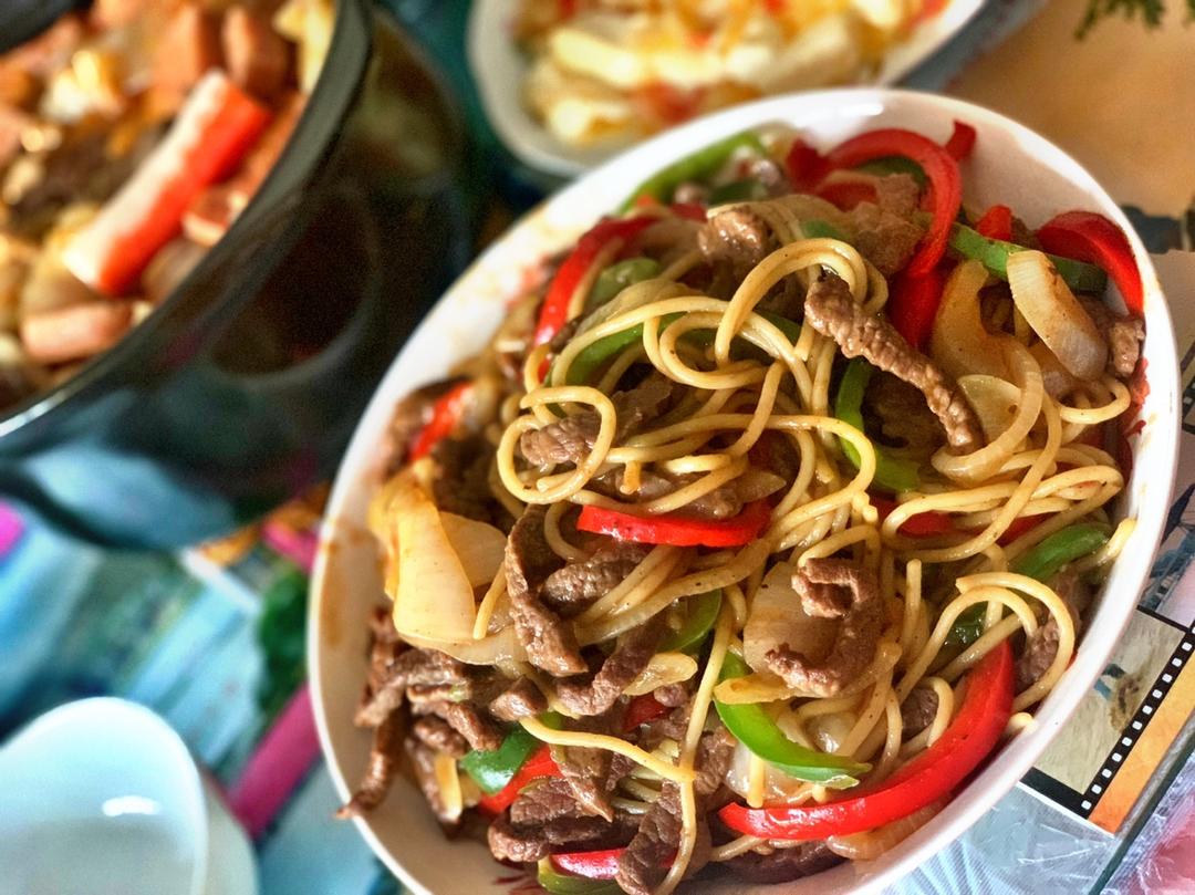 黑胡椒牛柳意大利面