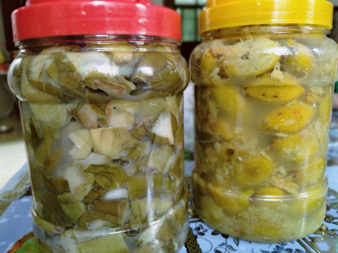 客家菜:炒芋苗干