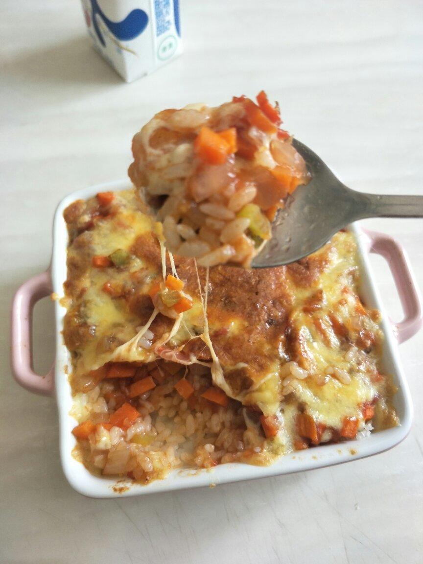 番茄鸡肉浓情焗饭【两人份】