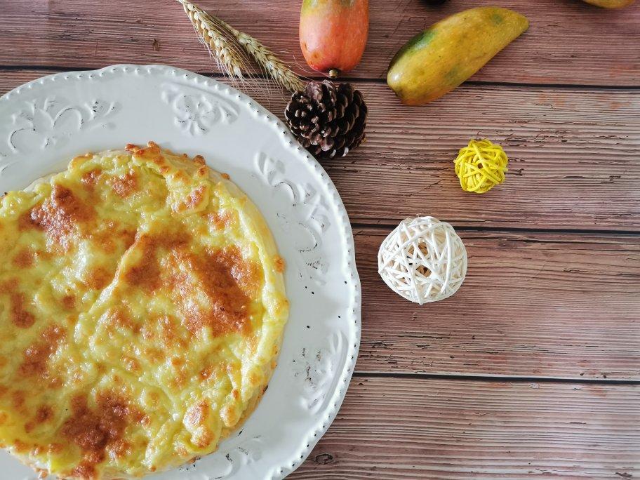 下午茶🔹榴莲披萨（手抓饼版本）