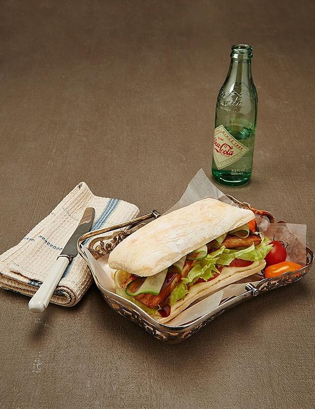 韩式鱼糕三明治