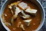 （小两口）辣白菜豆腐蘑菇汤
