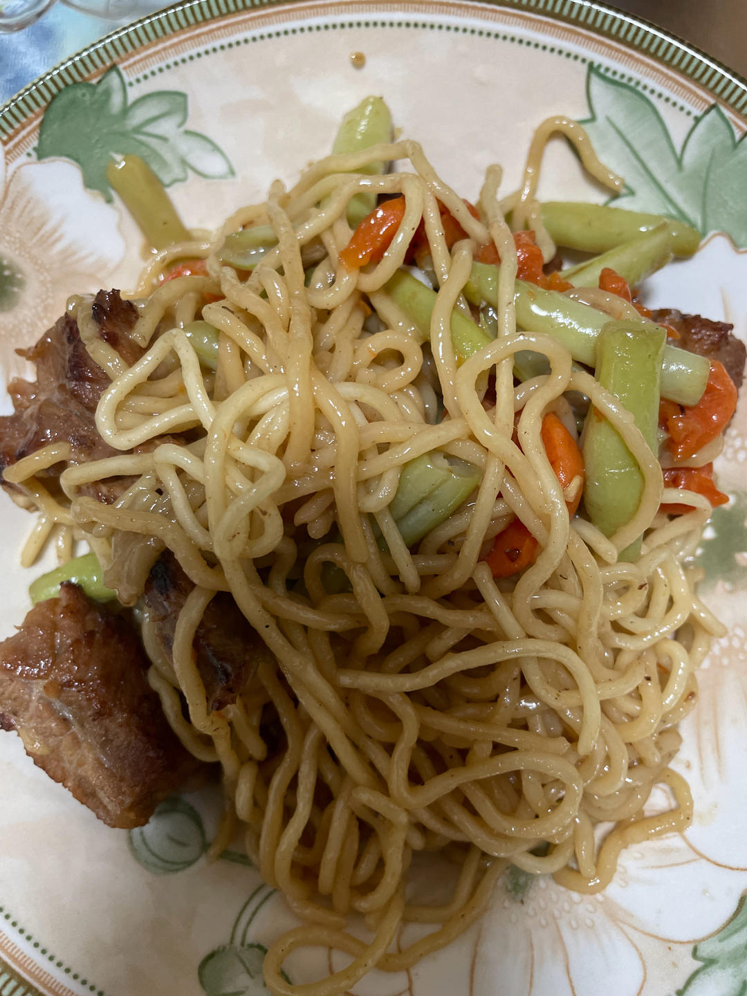 排骨豆角焖面