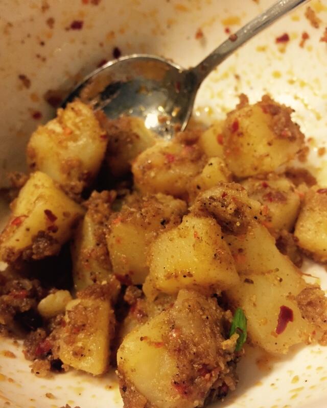 香辣孜然土豆泥