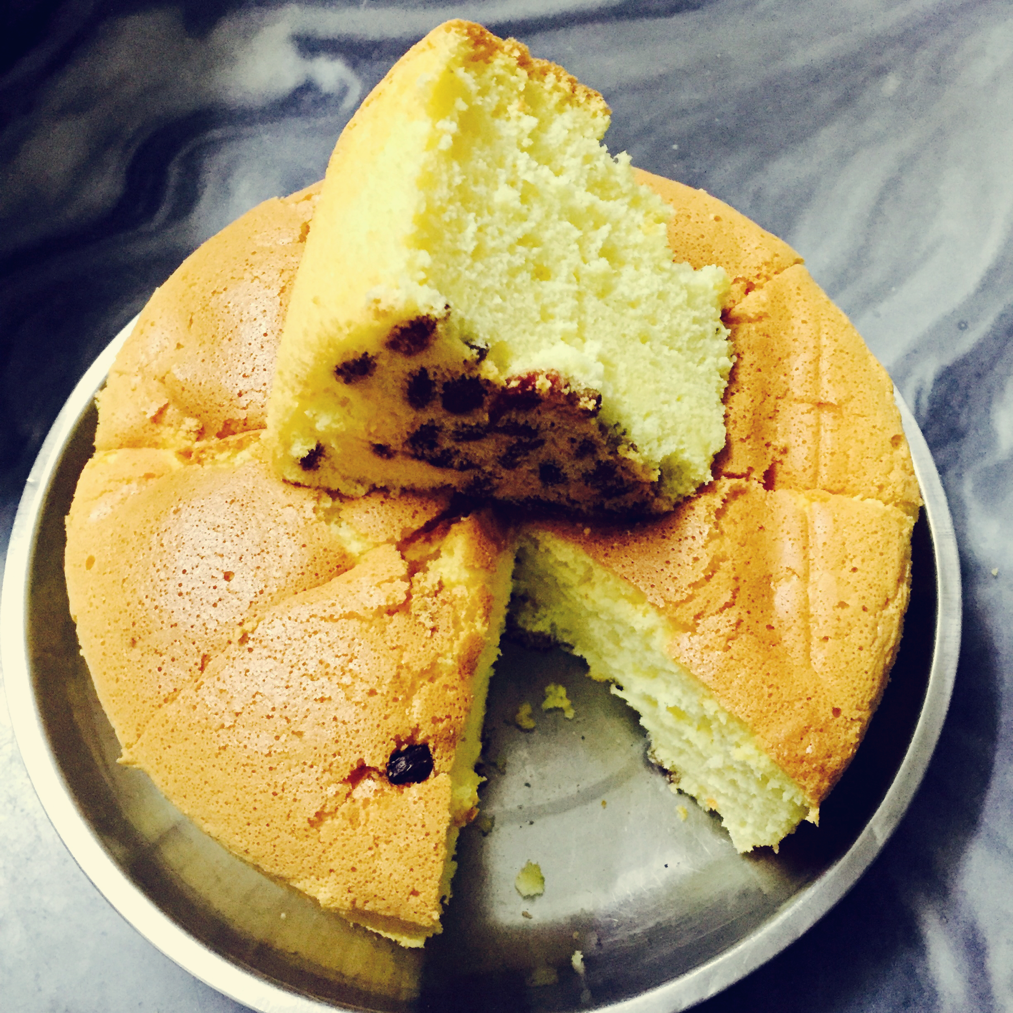 《Tinrry+》戚风蛋糕（6寸配方）（基础、超详细教程）