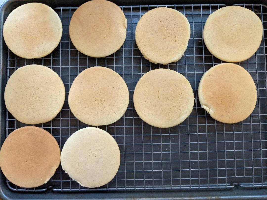 松饼 铜锣烧--全蛋打发 放一周也不会变硬