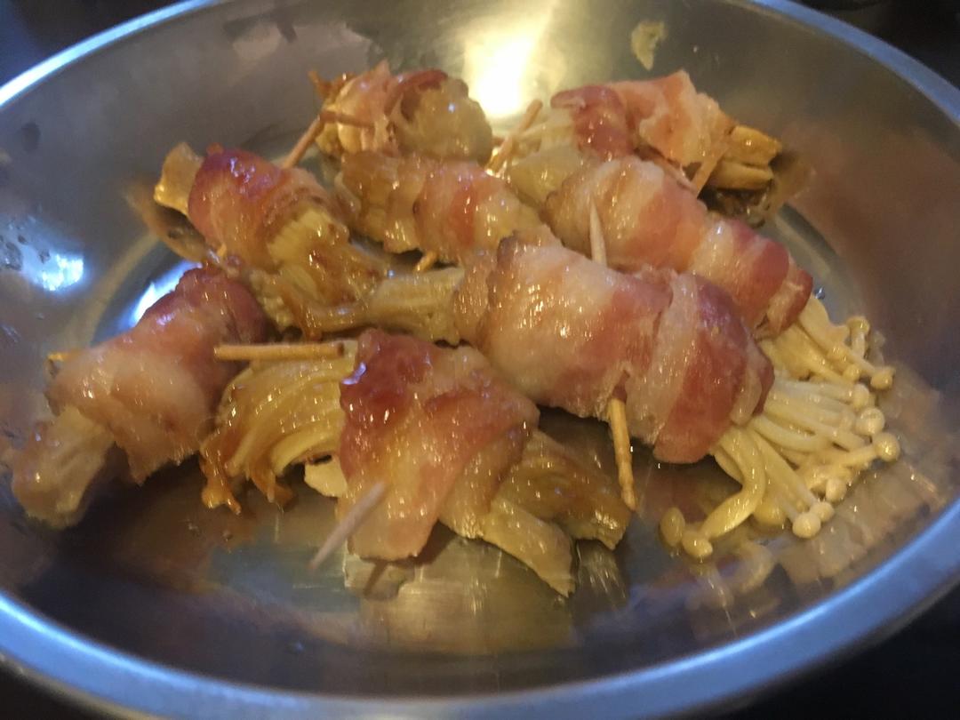金针菇培根卷