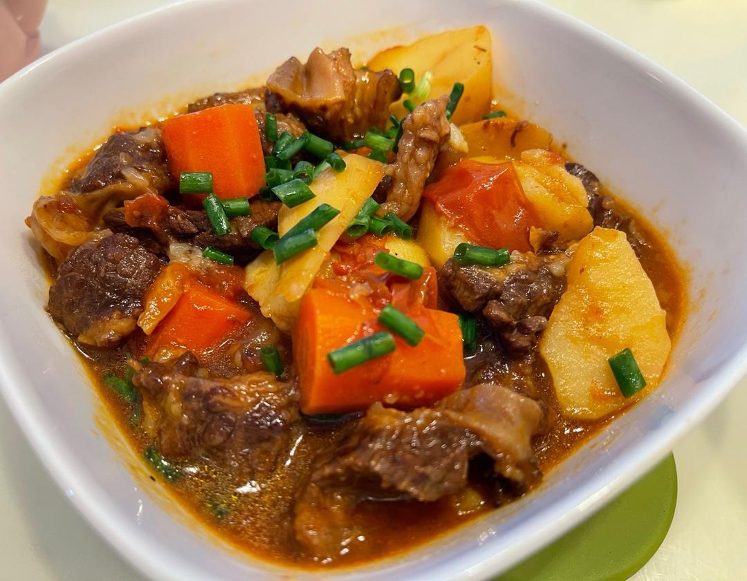 土豆炖牛肉