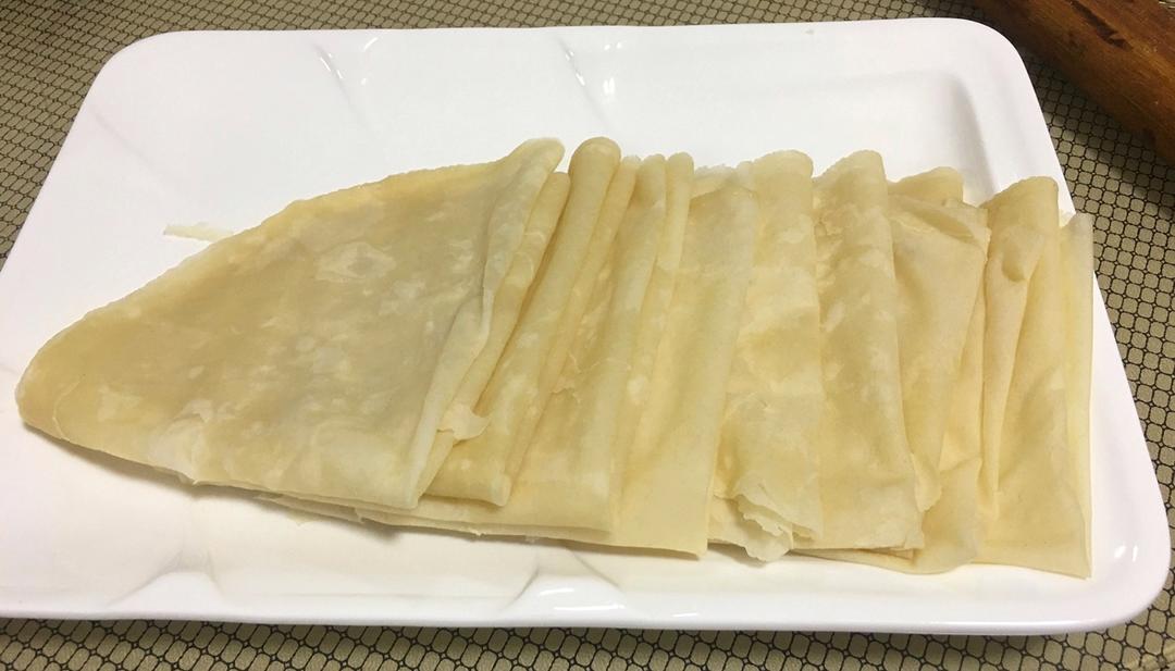 春饼 —薄如纸