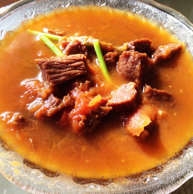 高压锅版西红柿牛腩