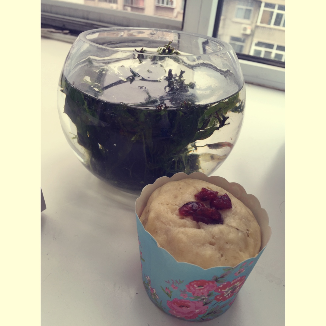 快手香蕉纸杯蛋糕