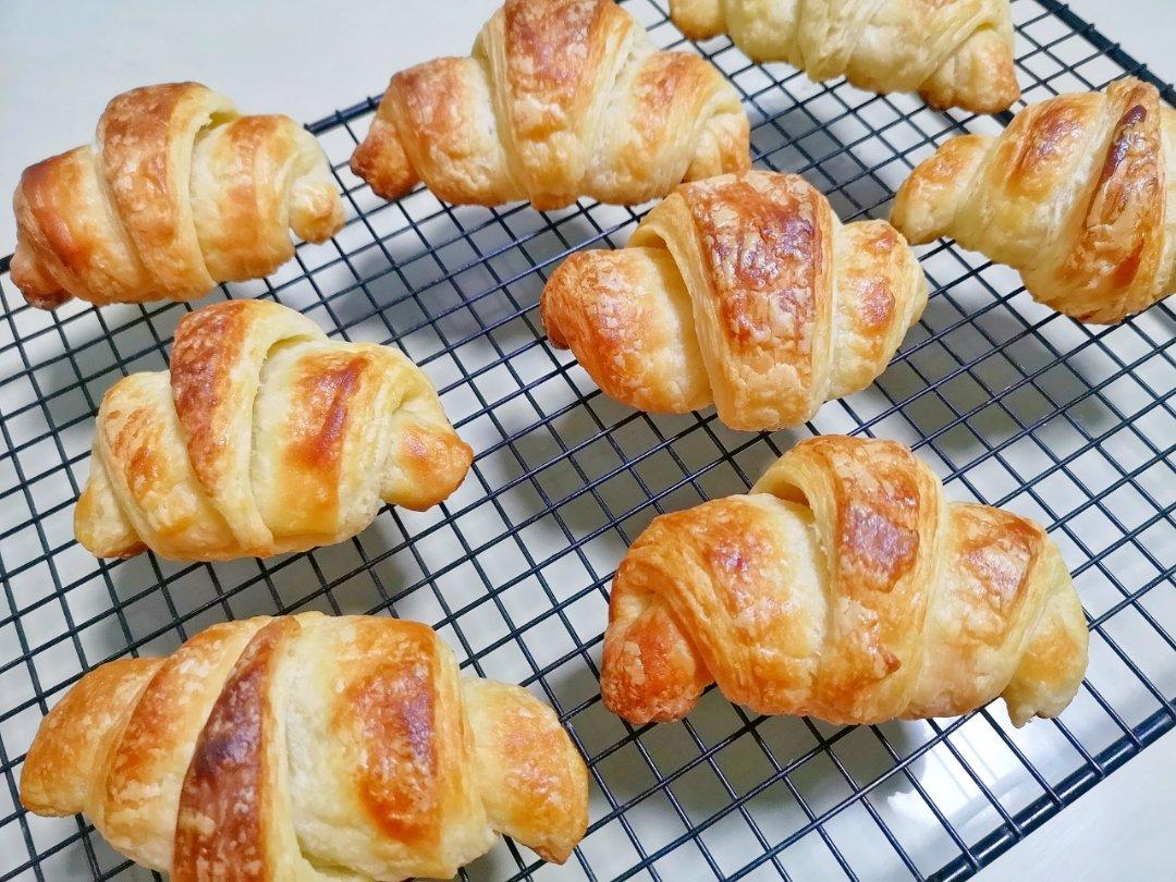牛角面包Croissant（面包机＋手工）