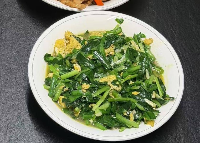 韭菜炒鸡蛋