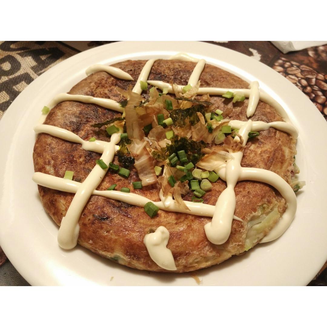 大阪烧 (Okonomiyaki)