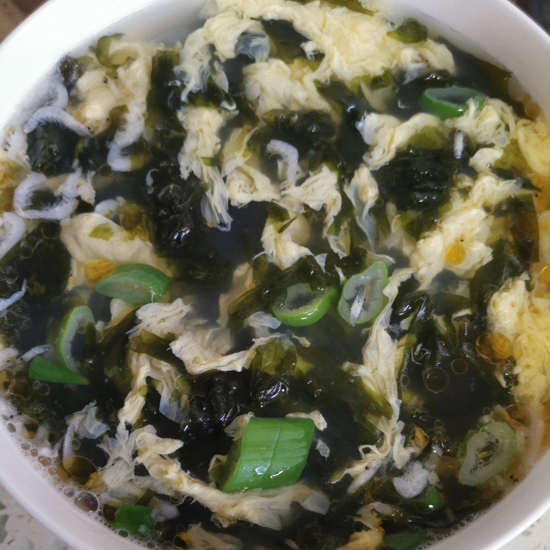 最鲜美好喝的「紫菜蛋花汤」