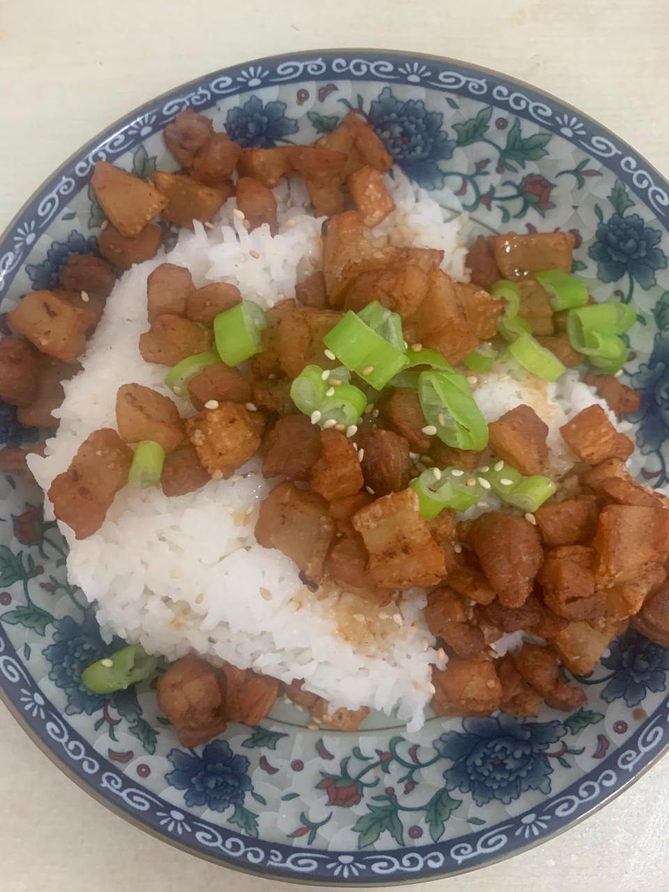 贼香的猪油拌饭~油渣拌饭🌟