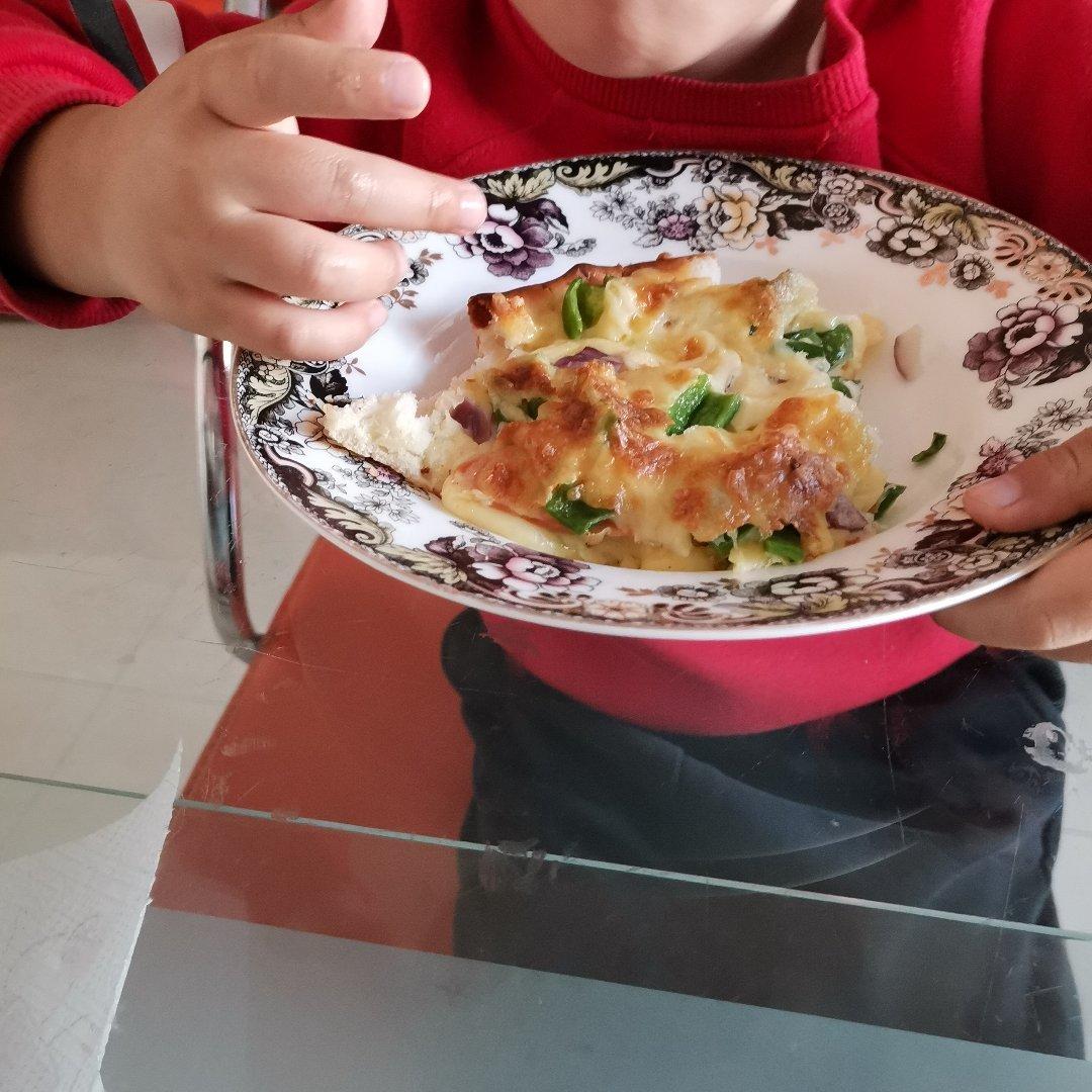 八寸披萨（附带饼皮做法）