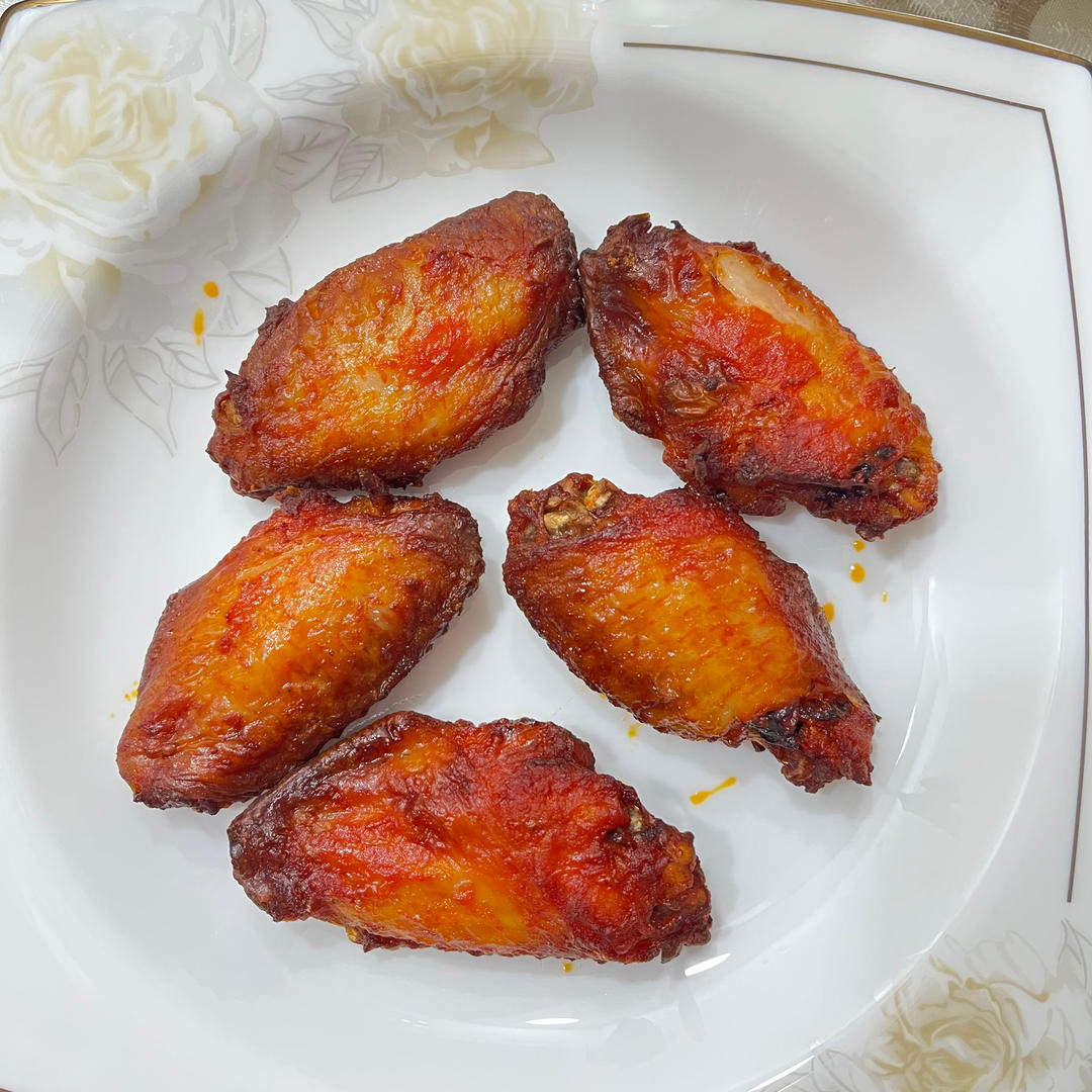 无油！空气炸锅烤鸡翅