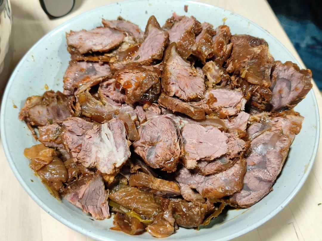 懒人版卤牛腱子肉，增肌减脂餐必备