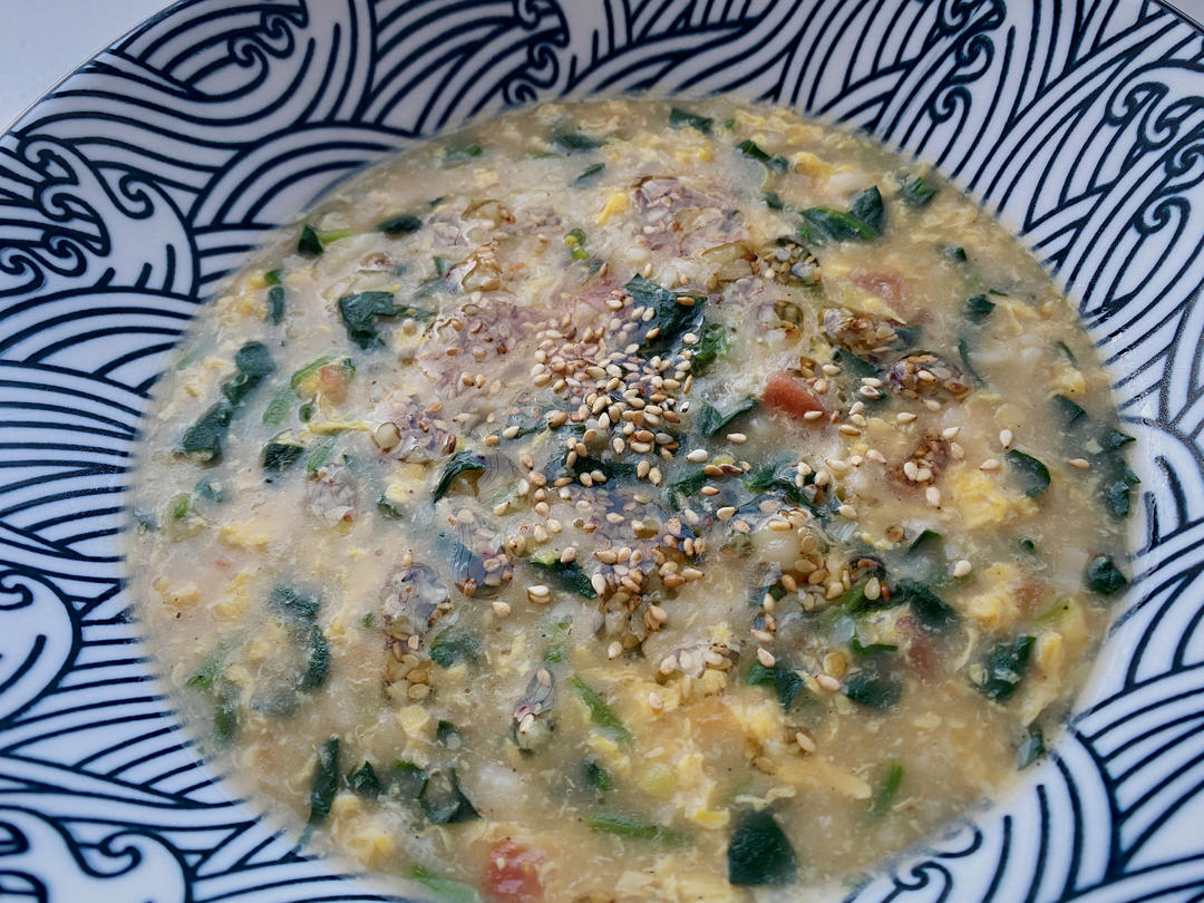 简单早餐-疙瘩汤