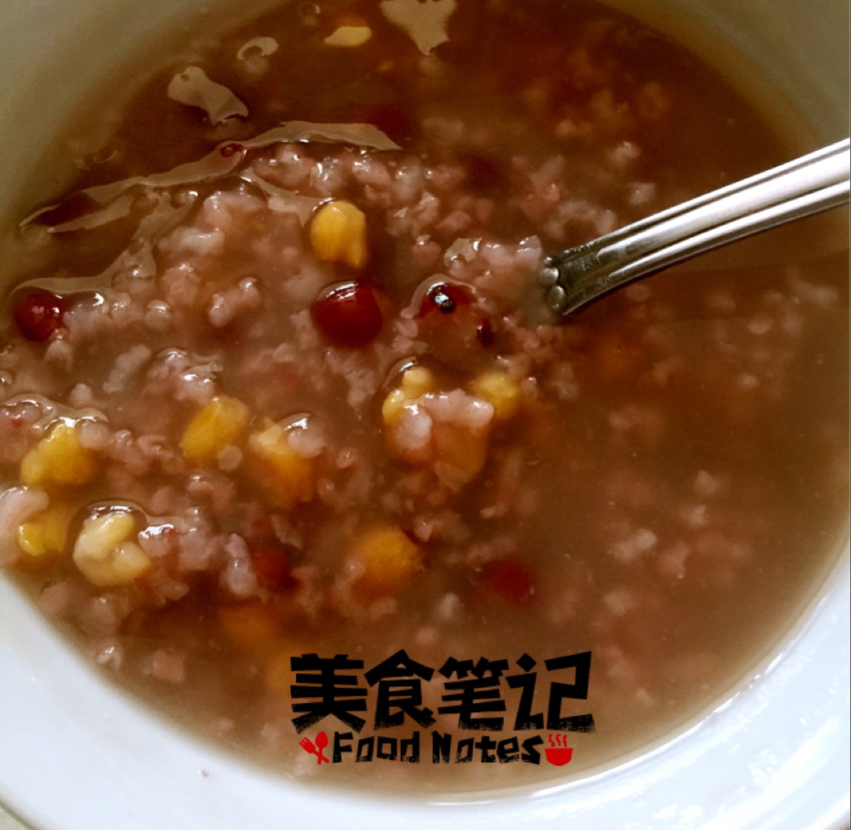 红小豆花生红枣粥