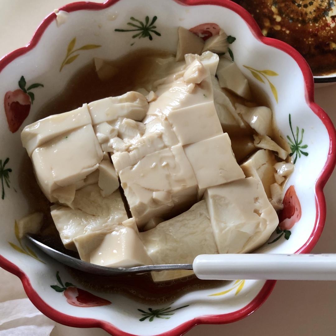 （健康低卡小零食）生拌内酯豆腐