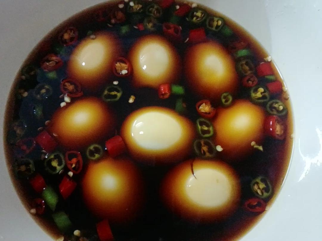 减肥必吃的酱鸡蛋