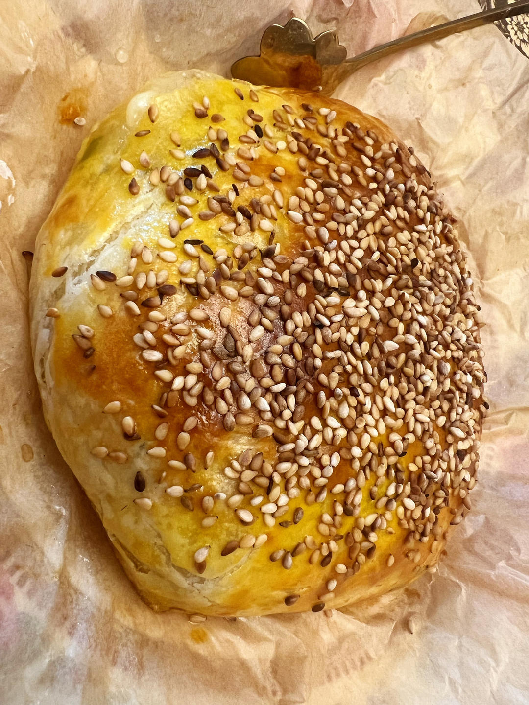万能手抓饼👉能拉丝的手抓饼香蕉酥❗️巨好吃
