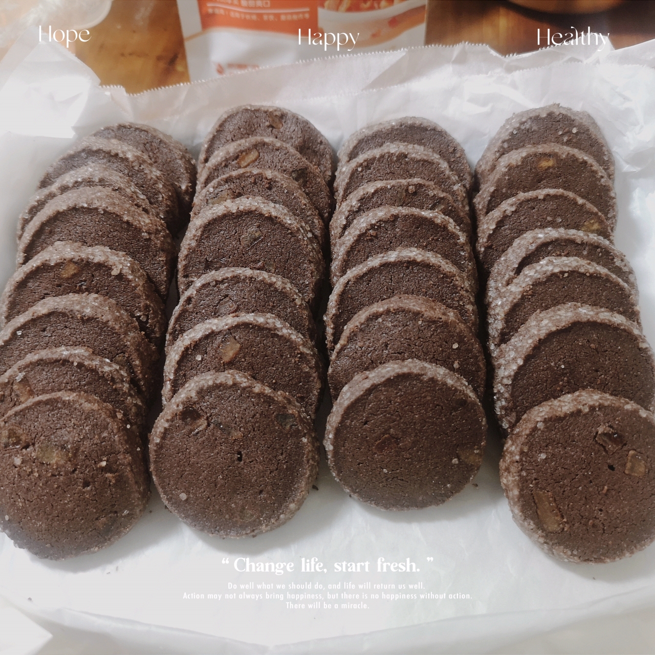 懒人版巧克力甜橙钻饼干超简单的步骤和制作方法