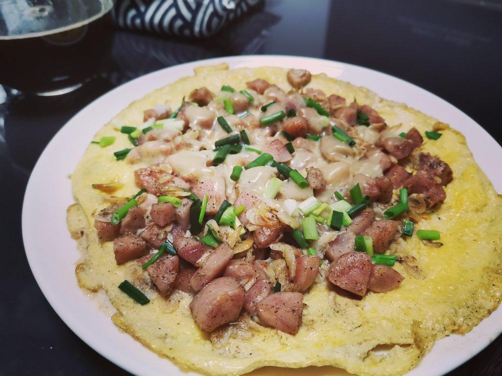 生酮鸡蛋饼（超快手，无需任何粉类）