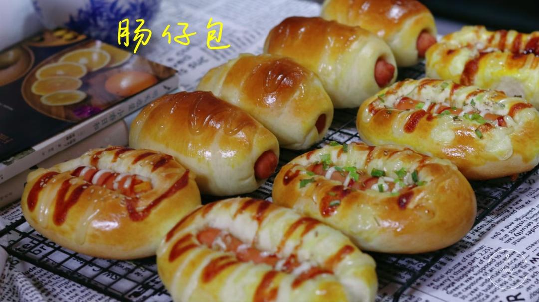 全麦肠仔小面包❗小朋友最爱的小面包🔥