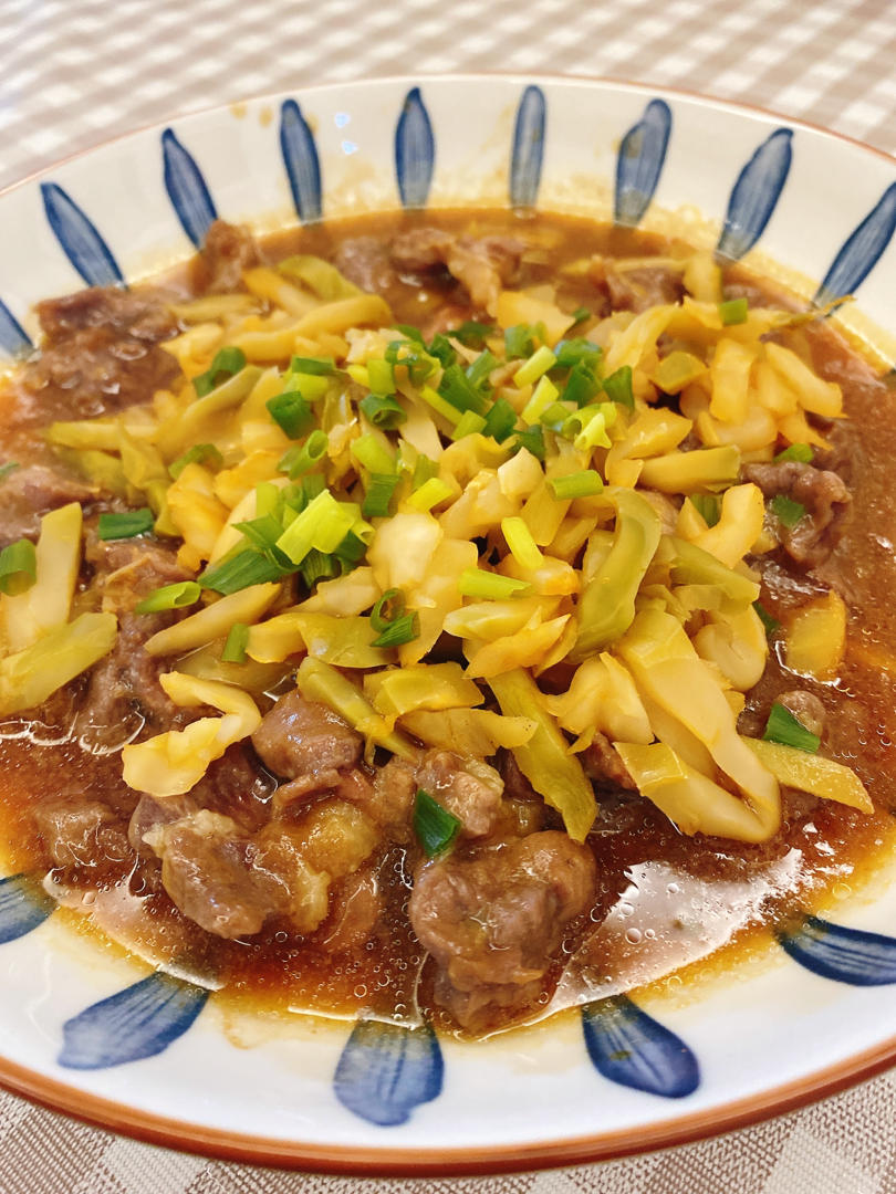 速蒸可口入味榨菜牛肉
