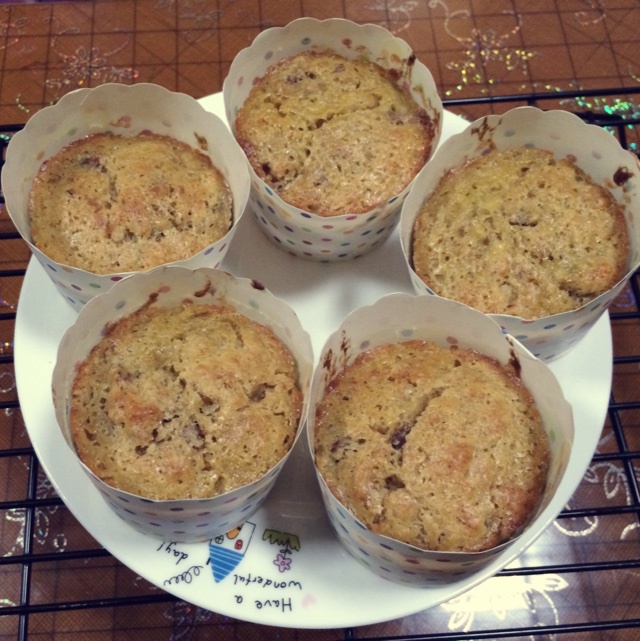 香蕉纸杯蛋糕（小嶋）