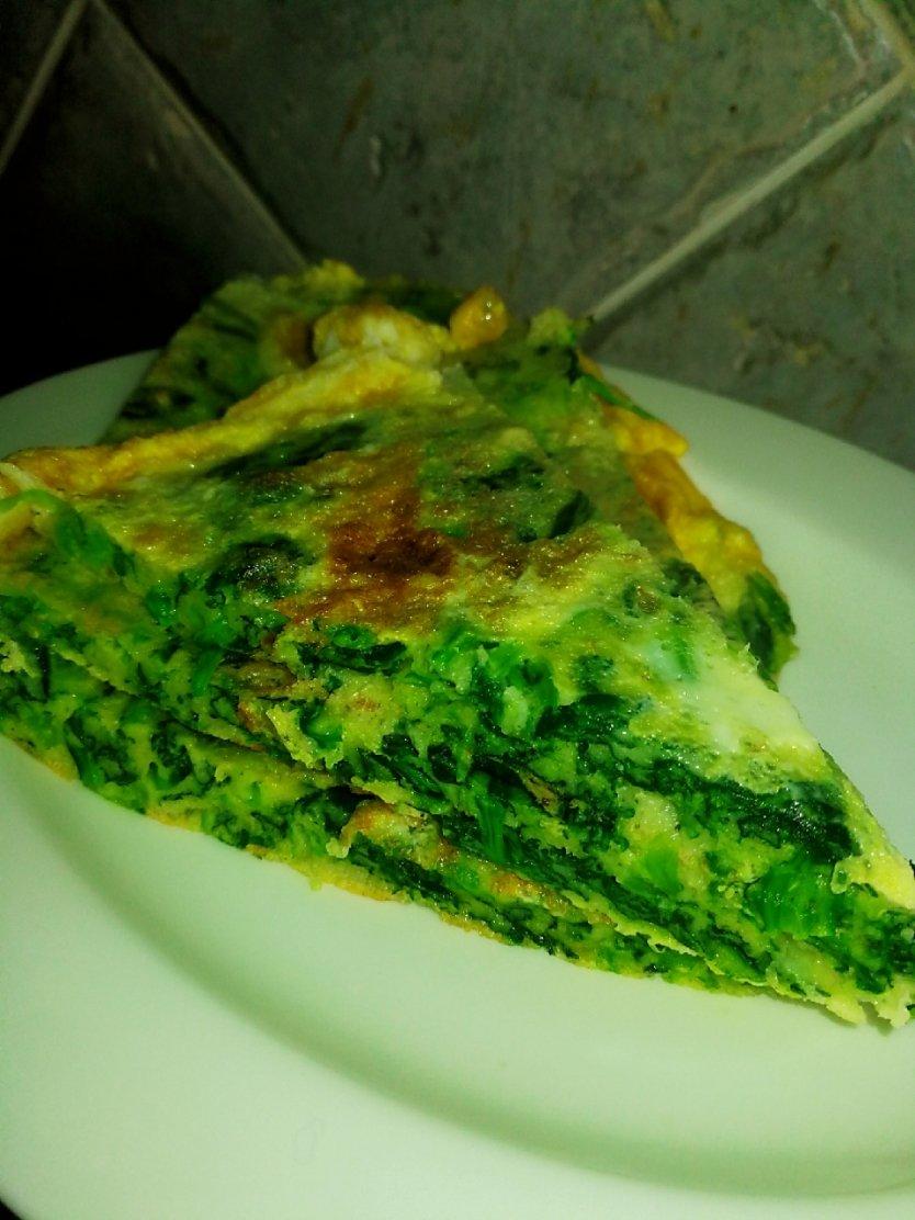 低脂菠菜蛋饼