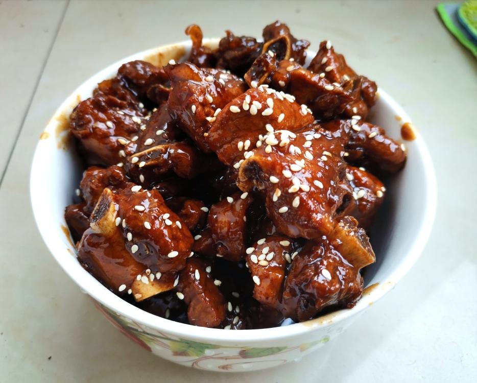 手残+没厨房也行+鲜甜嫩的〈糖醋排骨〉